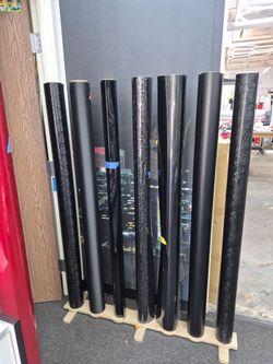 Satin matte glossy gloss carbon forged damascus brush black vinyl wrap by the yard