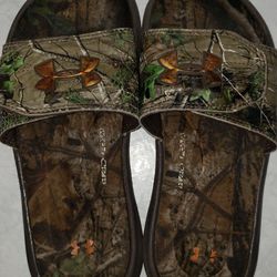 Under Armour Boys Slides Size 3Y
