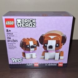 Lego Brick Headz Pets St.Bernard 