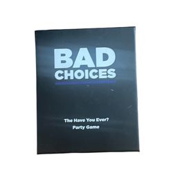 Bad Choices Party Game - Card Game 
