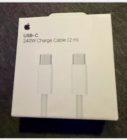 Apple 240W USB-C to USB-C Woven Charge Cable (2 m)