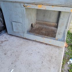 Handcrafted Rabbits Guinea Pig Small Pet Hutch