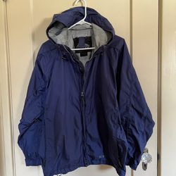 Kelly Womens Smalll Purple Rain Parka Hiking Outdoors