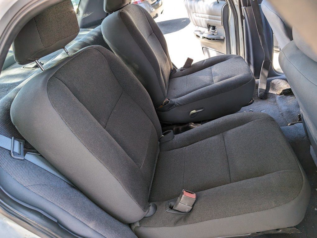 2) Crown Vic Seats Perfect Condition Front Seat Pair Black P71 Interceptor Victoria Cloth