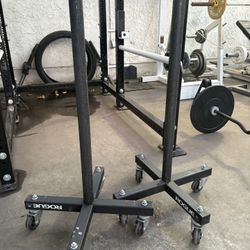 Rogue Bumper Plate Storage With Wheels For Sale 