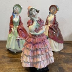 Royal Doulton Collectible Figurines (set Of Three)