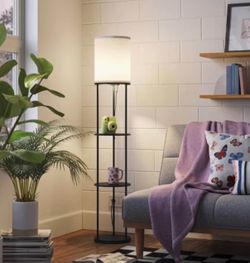 Lamp shelf