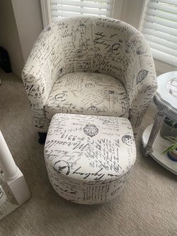 Chair & Ottoman