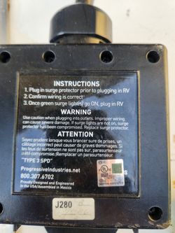 Sad rv surge protector