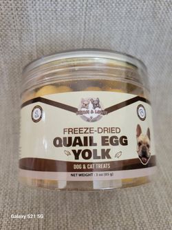 Dog Or Cat Food  Quail Egg Yolk $5