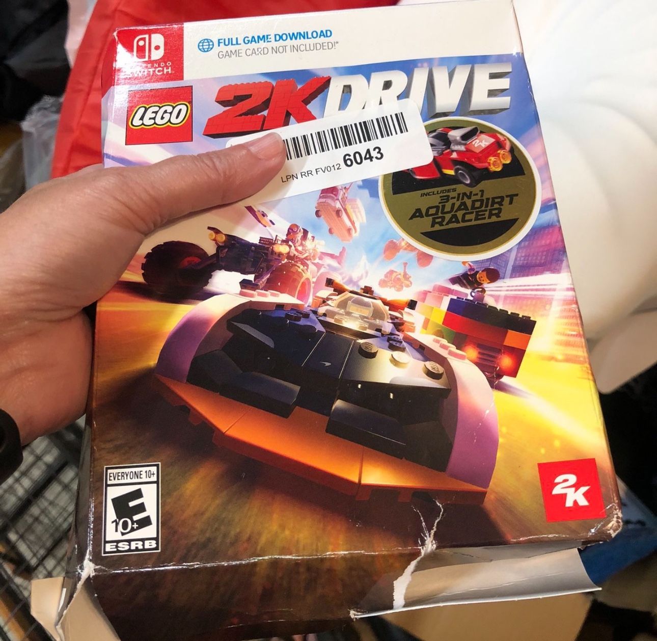Nintendo Switch 2K Drive (Full Game Download Only) **Comes With Lego Car