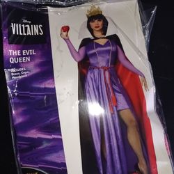 Evil Queen Halloween Costume Adult Size Small 4-6