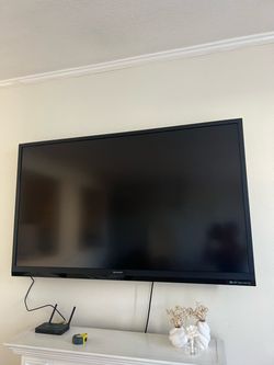Sharp smart TV.
