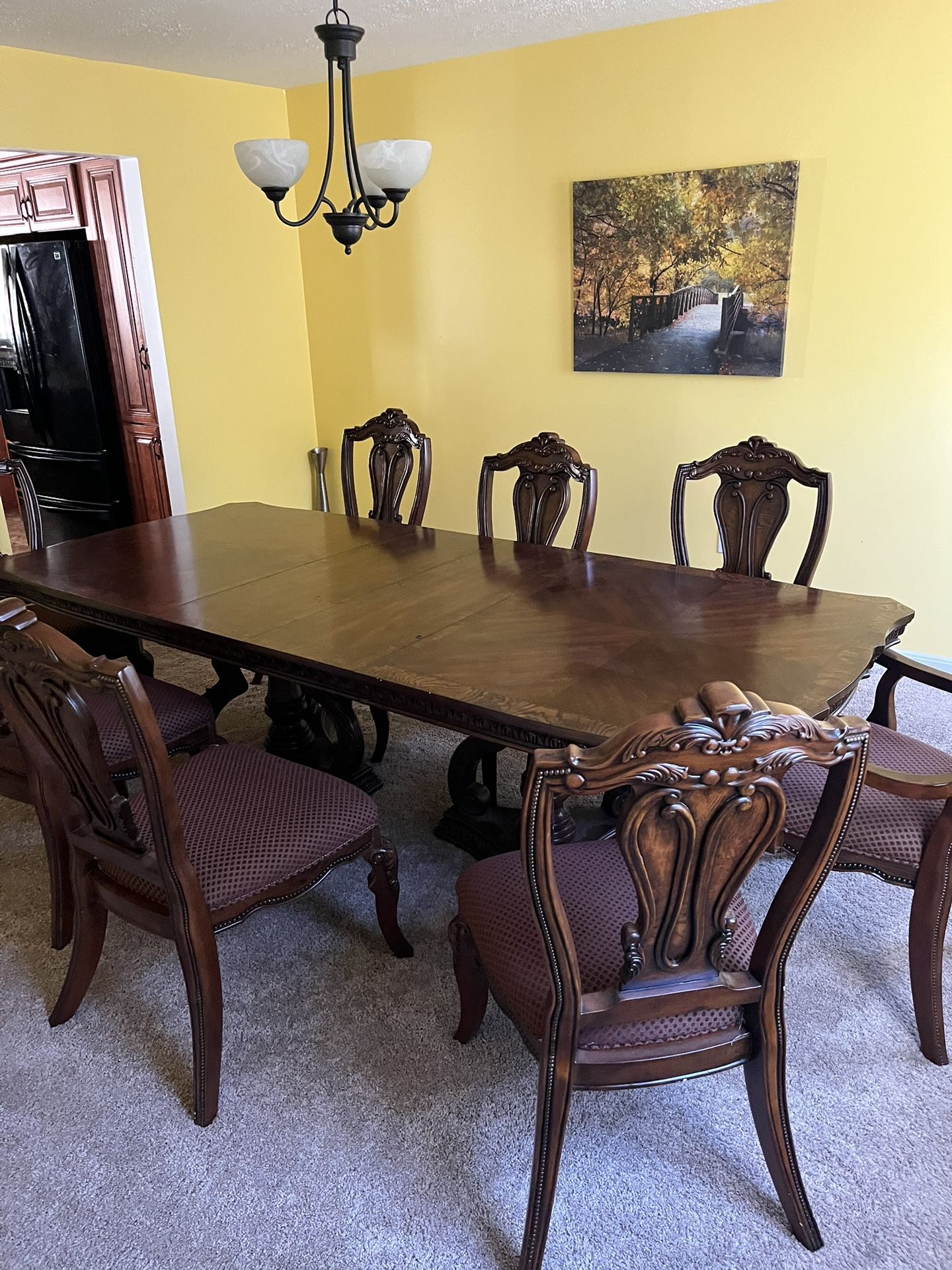 Traditional Ashley Furniture Dining Room Set