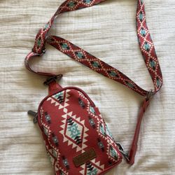 Red Wrangler Crossbody Bag