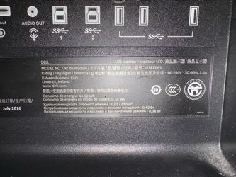 Dell UltraSharp U3415Wb LCD Monitor