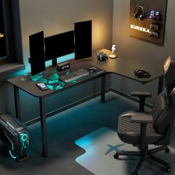 Eureka Ergonomic L-Shaped Desk (60 in x 43 in)