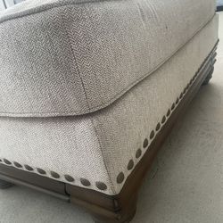 Grey Ottoman - PENDING PICK UP