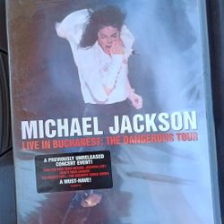 Michael Jackson: Live in Bucharest - The Dangerous Tour DVD New Sealed