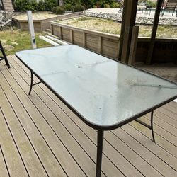  Deck Table And 8 Chairs