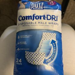 Disposable Male Wraps For Your Pet (dog Diapers)