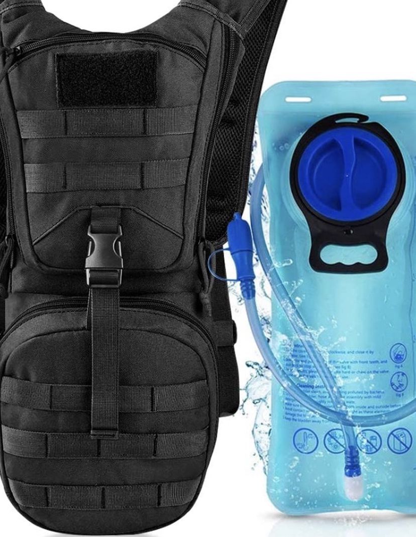 Hydration Pack Backpack Water Backpack & 2L Hydration Water Bladder for Cycling Hiking Running
