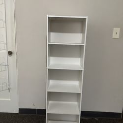 Tall White Shelf