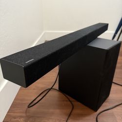 Samsung Sound Bar With Subwoofer 