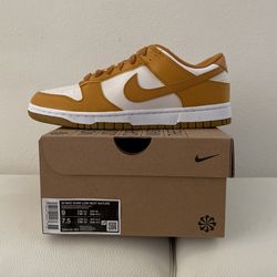 Nike Dunk Low Phantom Gold/yellow Size 9W/7.5M
