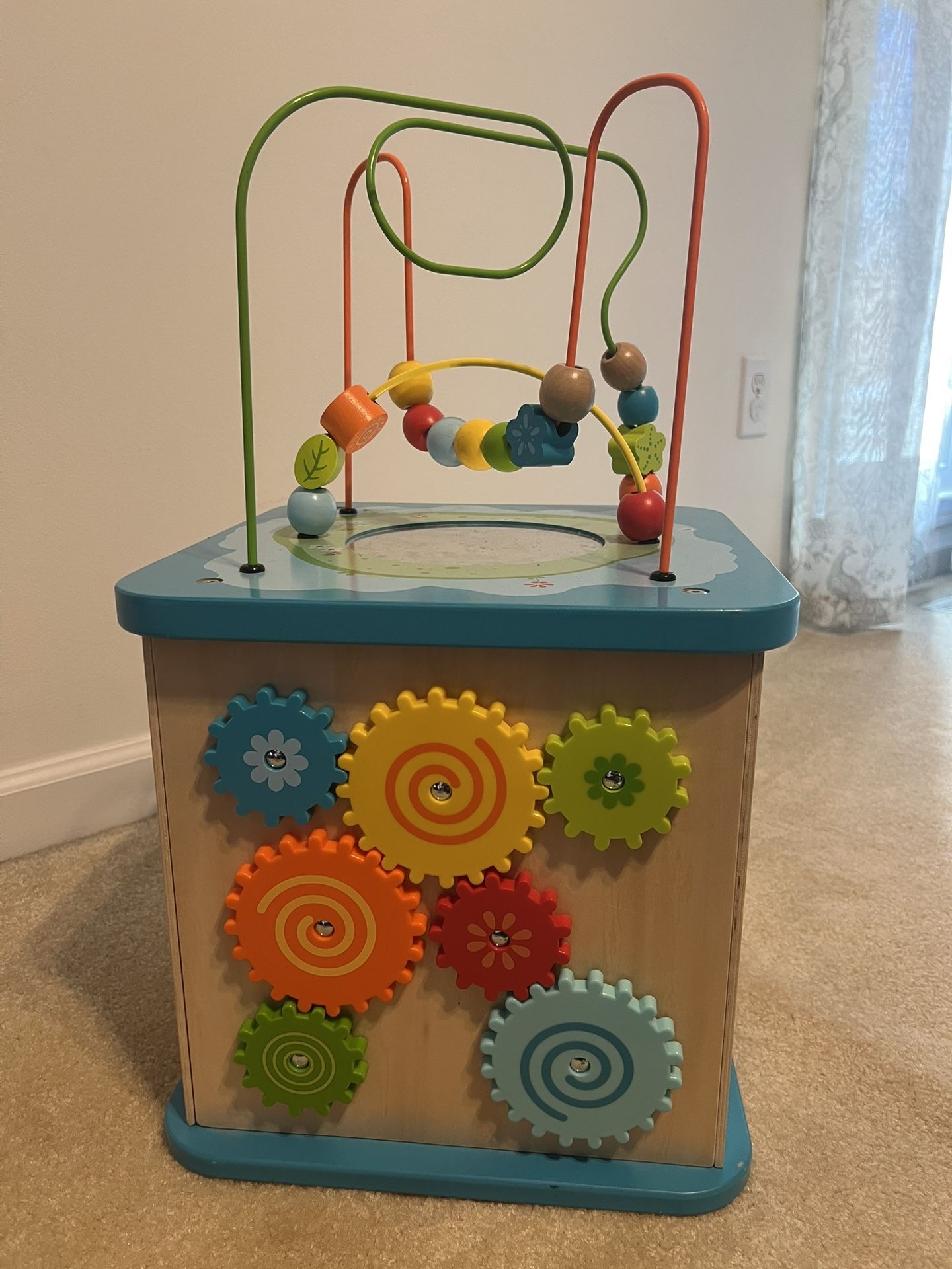 Infant Toddler Wooden Activity Toy 