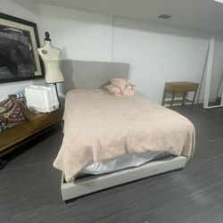 Full Bed With Bed Spring And Frame