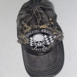 Y2K Skull Hat