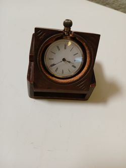 800 grade pocket Cylindre Rubis watch with stand