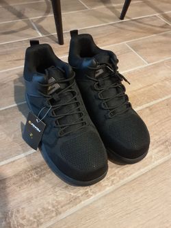NEW Fitville Black Mens Work Boots Size 11 REG PRICE $80