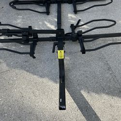 2 Or 4 hitch mounted bike rack