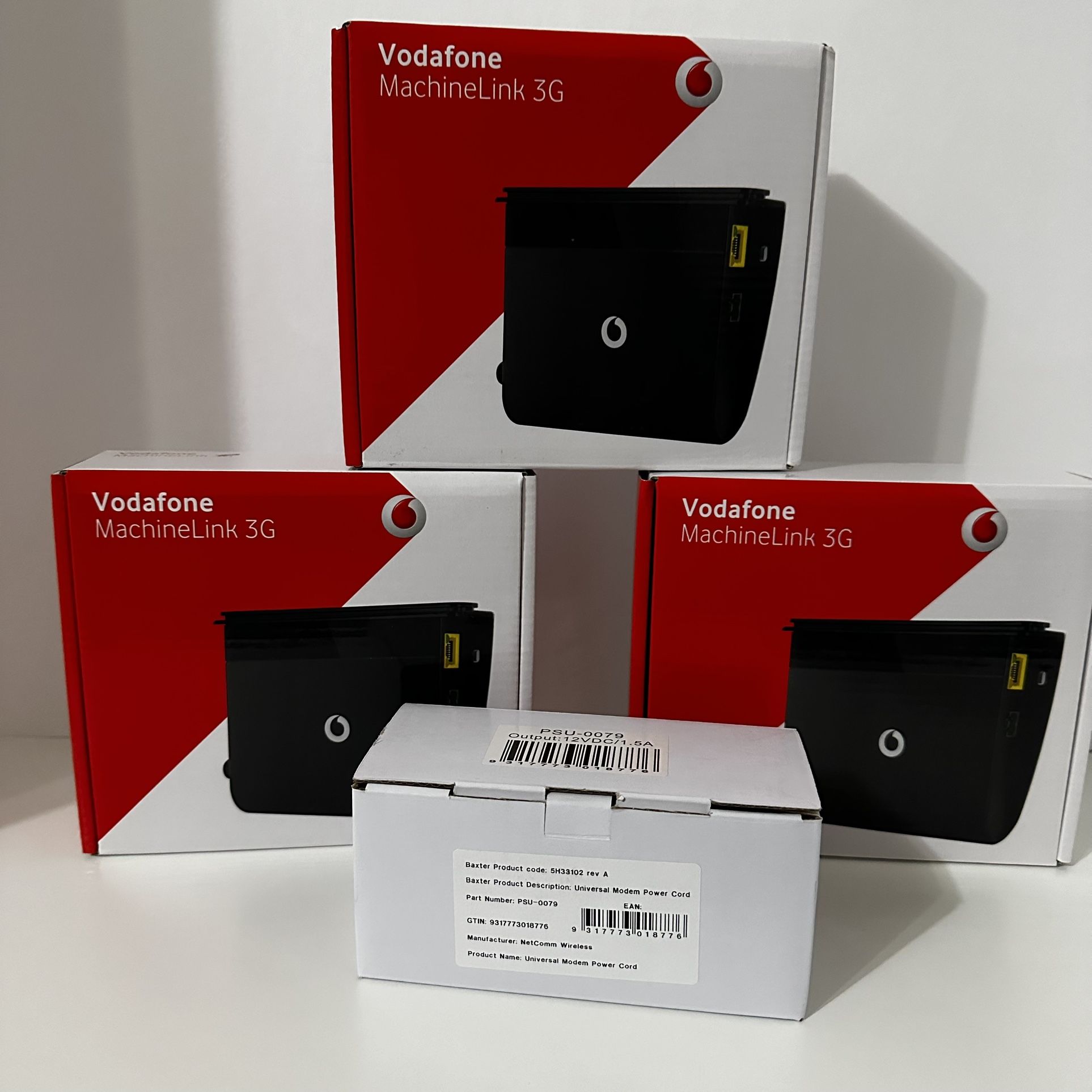Vodafone Machinelink 3g Cellular Modem 5c6m20 Rev C NetComm Wireless lot of 3