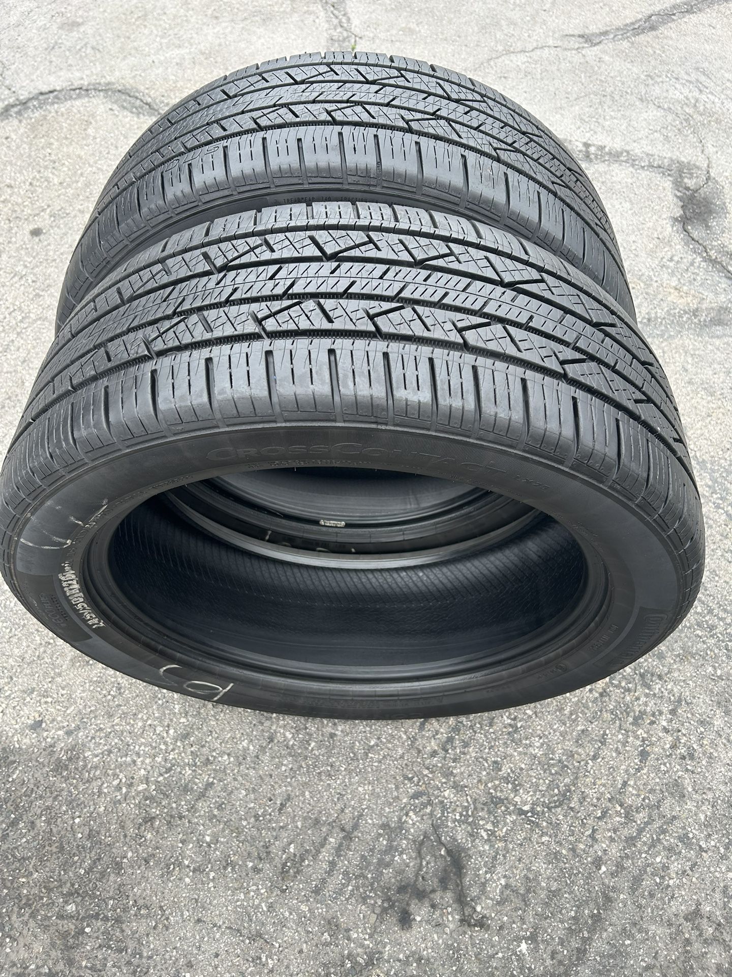 2. Tires. 245. 50. 20. Continental