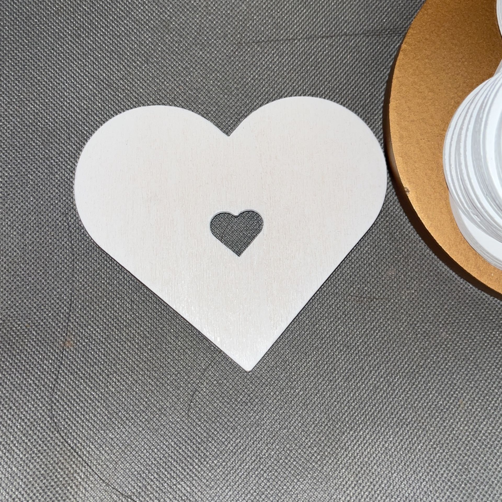 Wooden Hearts For Wedding Guest Signatures 