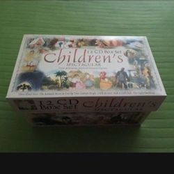 12 CD box set of children's nursery rhymes