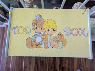 Used precious moment toy box