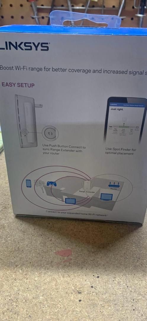Linksys AC750 Boost WiFi Rang Extender