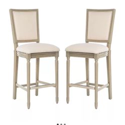 Safavieh Buchanan 2-piece Rectangle Counter Stool Set