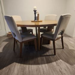 Table and chairs