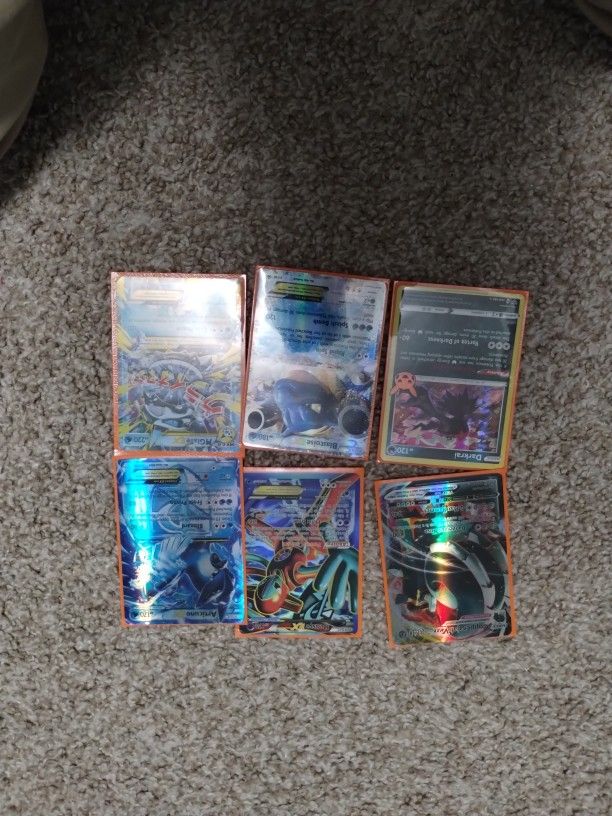 Pokemon Cards Ex's Mega Ex's And Vs And Vmaxes