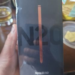 SANSUNG GALAXY NOTE 20 NEW 128 GB UNLOCKED COLOR BRONZE