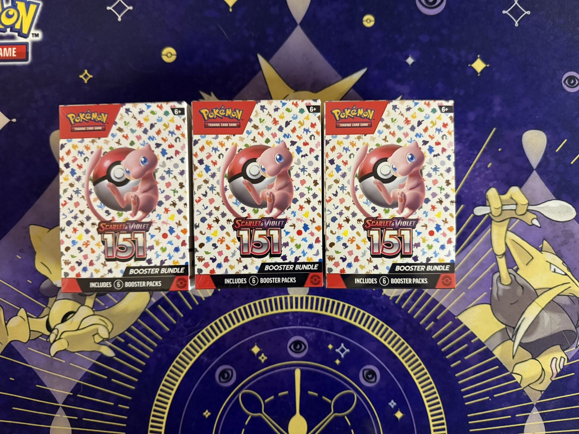 151 Booster Bundles $225