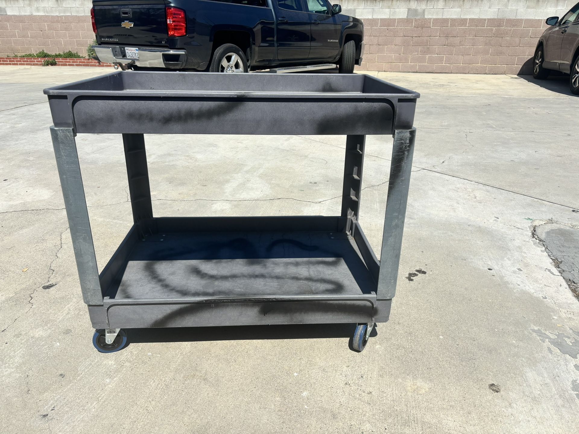 FRANKLIN 36 in. x 24 in. Industrial Polypropylene Service Cart $80