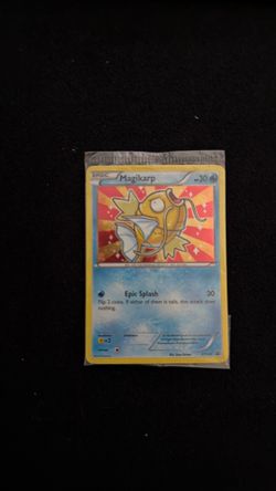 (2016) magikarp target promo card  2 and few others