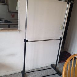 New Clothes Garment Rack Double Tier 