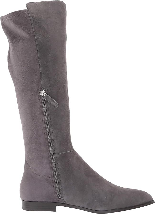 Nine West Women's Grey Suede Knee High Boots NEW